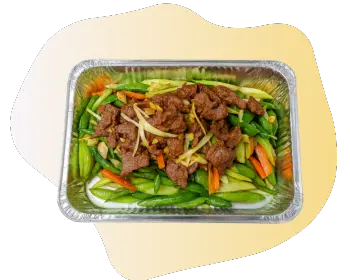 Str-fried Beef with Veggies